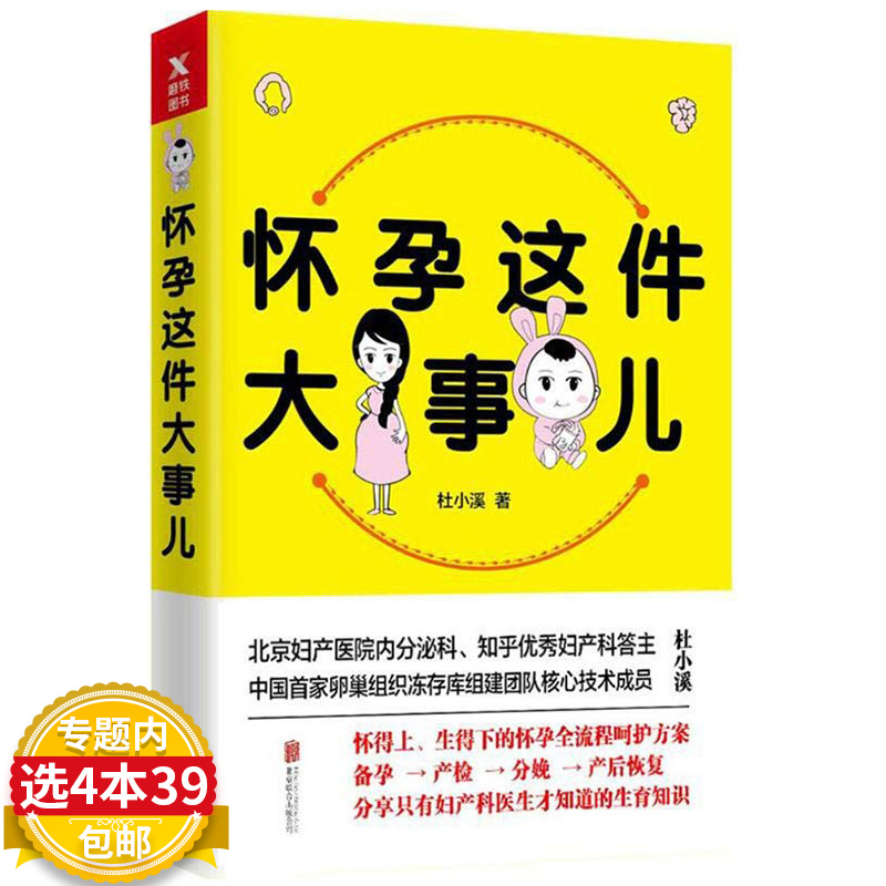 怀孕这件大事儿准爸爸孕妈妇产科医生说备孕分娩知识陪跟老婆一起怀孕 备产孕