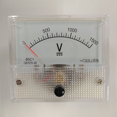 85C1 150V 500v 1000v 1.5KV 指针式 直流电压表 DC250V 100V 75v