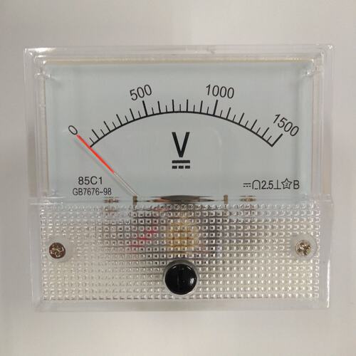 85C1 150V 500v 1000v 1.5KV 指针式 直流电压表 DC250V 100V 75v