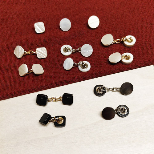 法式衬衣袖钉男衬衫西装袖扣