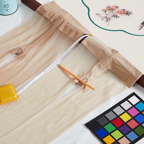 sk双装超薄低腰露趾鱼嘴连裤袜