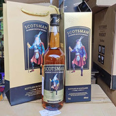 苏格兰人调配威士忌Whiskey洋酒40度英国原装 进口洋酒1瓶装 700mL
