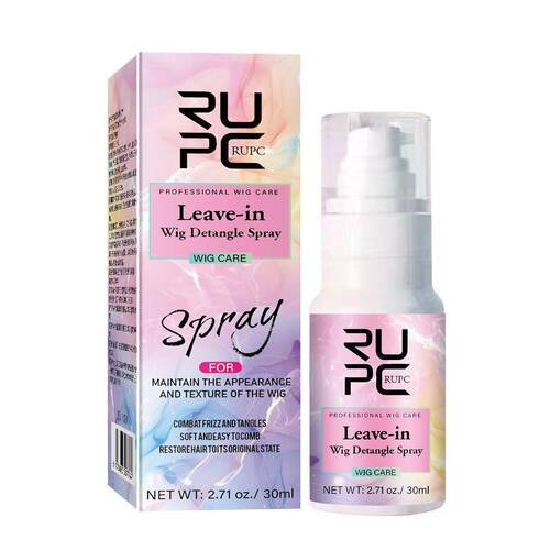 假发喷雾免洗香发蓬松顺滑防断 Hands-free hair smoothing spray