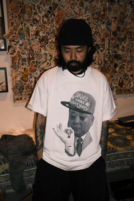 回路商店 西海岸范德彪T恤  摇滚朋克艺术T240克T恤