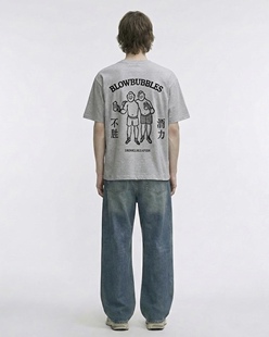 回路商店 不胜酒力 vintage 复古T恤 240克