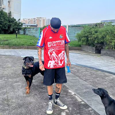 回路商店Led Zeppelin齐柏林飞艇 vintage足球服 复古足球服