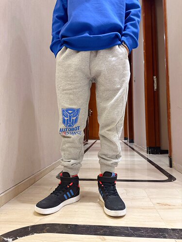 2023男童秋冬款变形金刚儿童小中大童长裤磨绒保暖休闲运动长裤