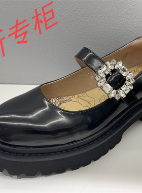 tigrisso蹀愫女鞋2024秋季轻便复古厚底玛丽珍鞋单鞋女TA54529-51