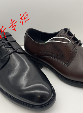 le saunda莱尔斯丹男鞋 2025年春季商务正装系带休闲皮鞋6MM59807