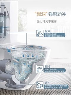 摩恩抽水马桶虹吸式冲水陶瓷坐便器家用节水连体式SW3112/3116