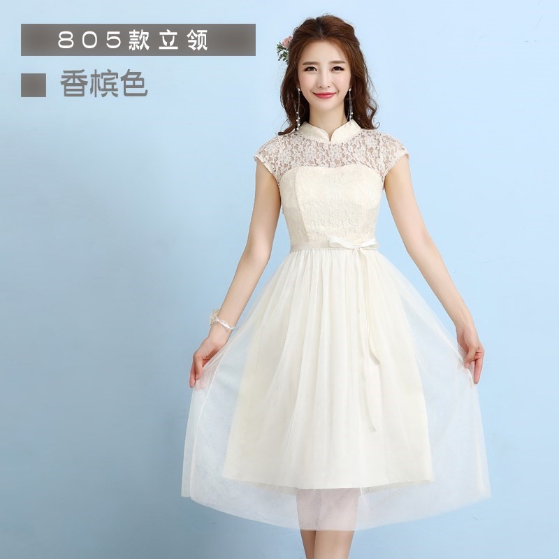 伴娘礼服女2019冬季 短款韩版结婚姐妹团闺蜜装蓬蓬裙2 019春新款在类目 女装/女士精品, 婚纱/旗袍/礼服, 礼服/晚装中 - 来自Buy2taobao.com提供专业的淘宝代购服务