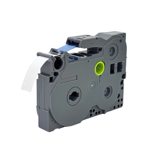 丽标(capelabel) LBZe-233 12mm*8m 标签色带 白底/蓝字 （计价单位：个） 适用兄弟PT-D200