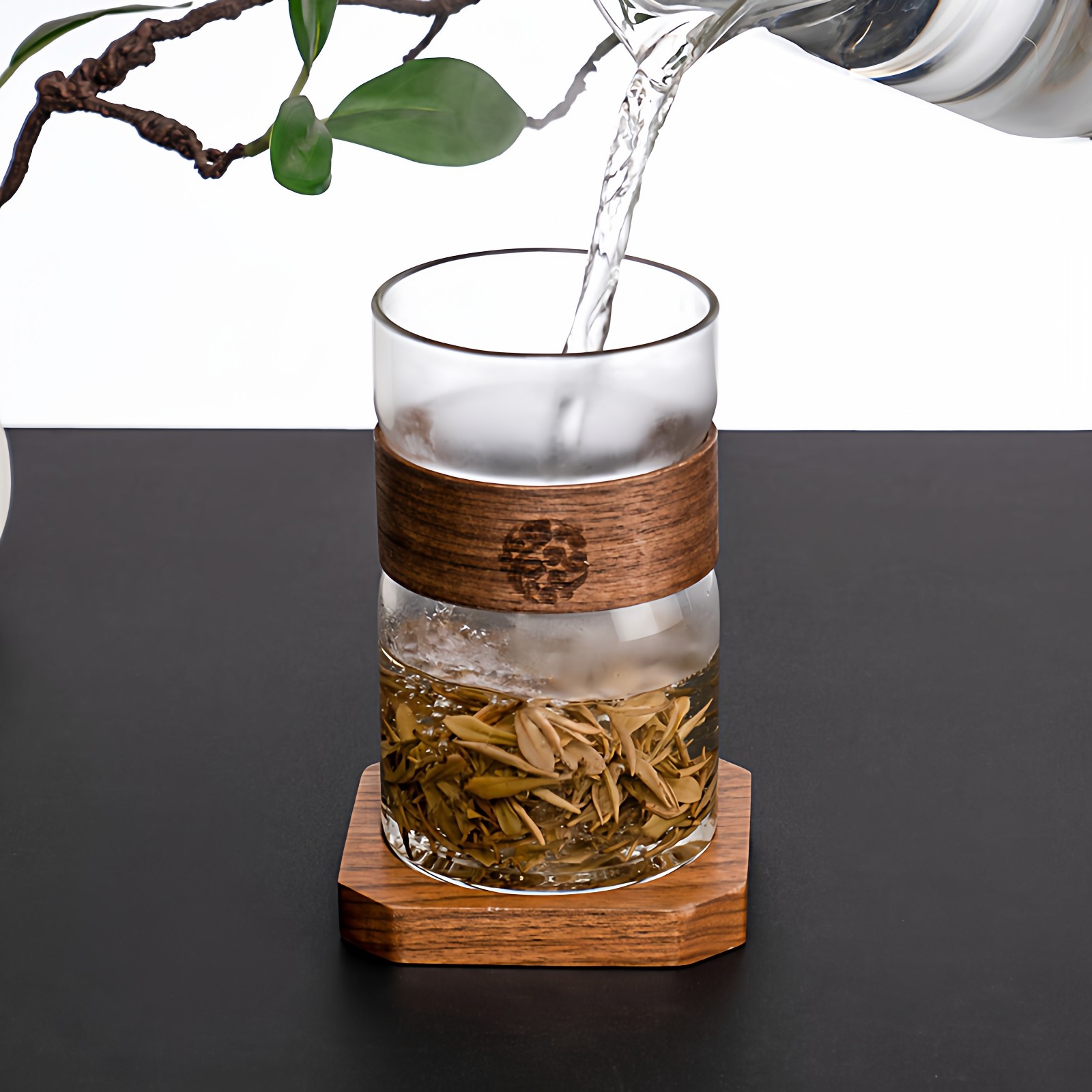 高硼硅耐热玻璃杯家用待客透明喝水杯子客厅泡茶杯隔热绿茶杯套装,餐饮具,玻璃杯,淘宝优惠券,粉丝福利购,淘宝优惠卷