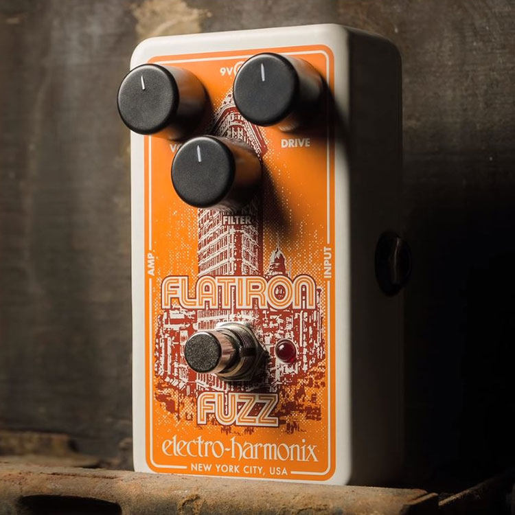 EHX Announces the New Flatiron Fuzz法兹失真专业效果器