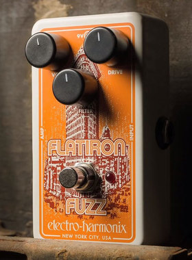 EHX Announces the New Flatiron Fuzz法兹失真专业效果器