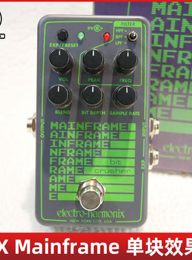 火焰花园 EHX NANO Mainframe 比特音电音滤波特效单块效果器