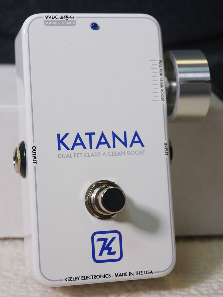 keeley katana boost john mayer限量版吉他清音激励单块效果器