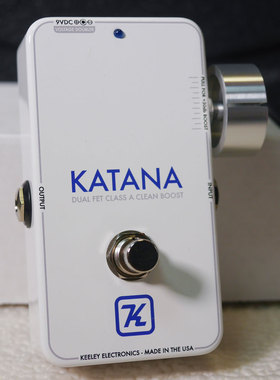 Keeley Katana Boost John Mayer限量版吉他清音激励单块效果器