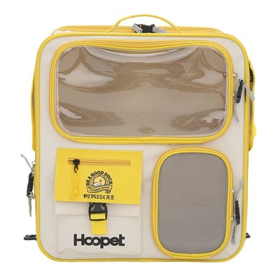 Hoopet × 小黄鸭联名 猫包拉杆包猫咪宠物背包外出便携透气背包