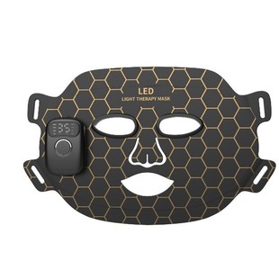 跨境光疗面罩七色彩光红光面罩LED硅胶面具美容仪红外美容嫩肤仪