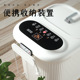美规英文全自动足浴盆加热恒温足浴桶电动脚底按摩泡脚桶