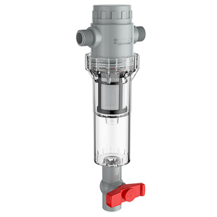 可延长鱼马桶鱼便收集沉淀仓鱼缸上滤虹吸过滤系统不锈钢网过滤器