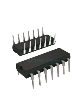 HD74LS00P/08P/10P/11P/27P/32P/73AP/86P DIP-14 直插 集成电路