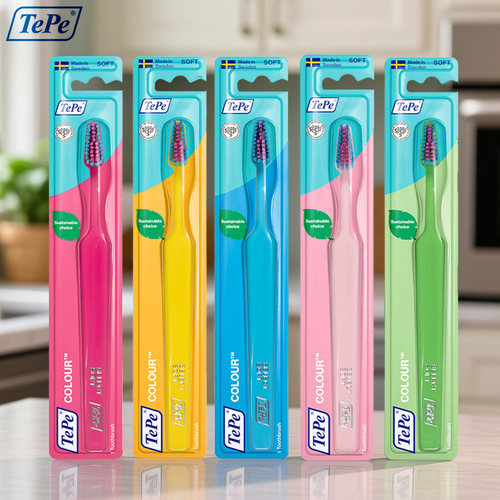Tepe瑞典进口中毛牙刷情侣款