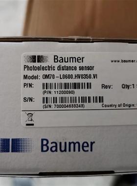 原装Baumer 堡盟 OM70-L0600.HV0350.VI-激光测距传感器11200090