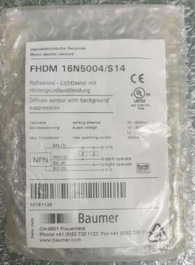 全新原装  BAUMER  FHDM16N5004/S14  现货  实物拍摄