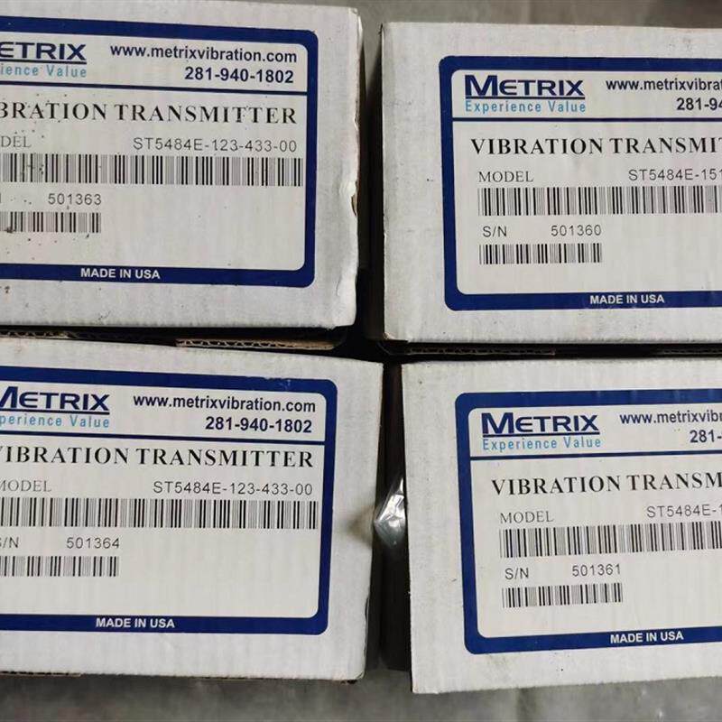 振动传感器ST5484E-123-433-00美国METRIX迈确优势供应