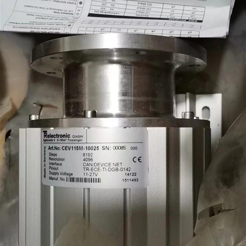德国TR帝尔 值编码器 CEV115M-10025 00085 TR-ECE-TI-DG8-0142
