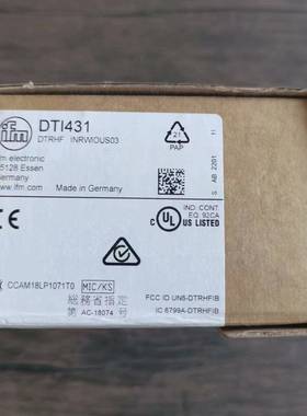 全新原装正品 IFM易福门 DTI431 传感器 ，实物拍摄议价