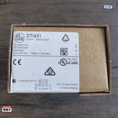 全新原装正品 IFM易福门 DTI431 传感器 ，实物拍摄议价