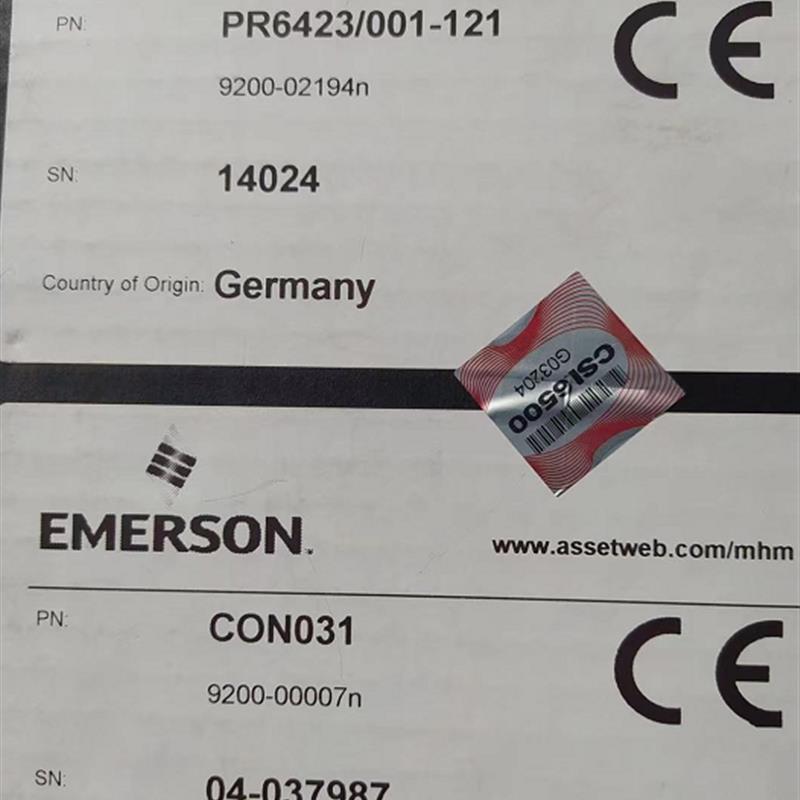 EPRO传感器PR6426/000-030 CON21/916-120 9200-04011 9610-0001N