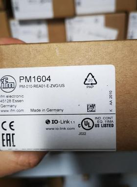 十年老店原装正品易福门PM1604 PM1607压力传感器PM1608