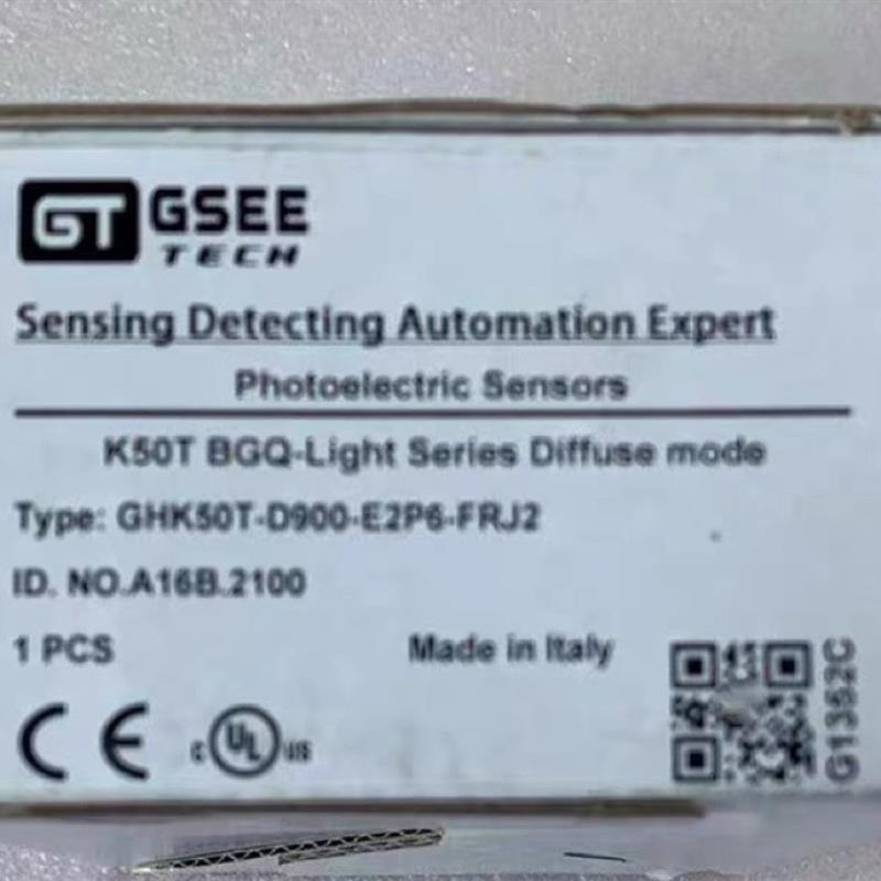 全新 原装 正品 进口吉诺/GSEE传感器 GHK50T-D900-E2P6-FRJ2