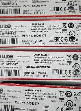 劳易测光电开关LSEL 318M/P-S12  4个5008