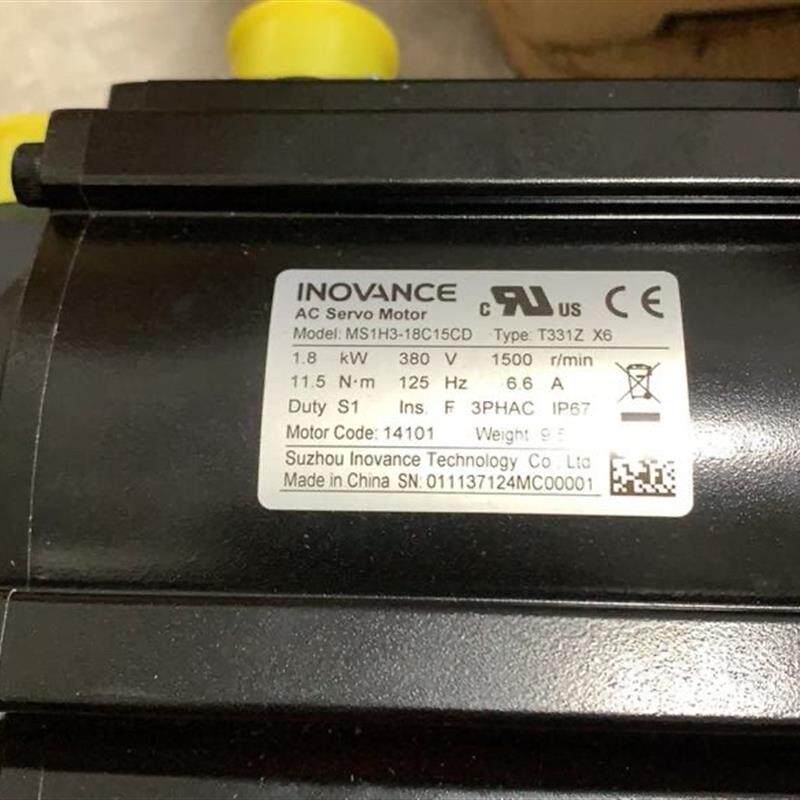 伺服电机 1.8KW 型号 MS1H3-18C15CD-T331Z MS1H3-18C15CD-A331Z