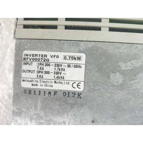 BFV00072G 二手拆机 包好 0.75kw 请询价议价