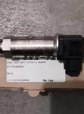 baumer堡盟传感器 Y91365B15A Y913 1/2NPT EPDM 0+1BARA