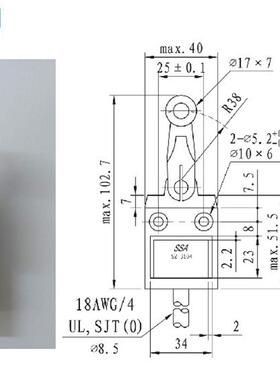防水行程开关SZ-3104/D4C-1220/ME-4104/914CE16-3/14CE6-3J2J1J
