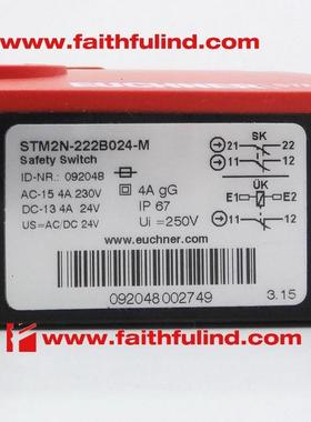Euchner 092048 安士能全新安全模块 STM2N-222B024-M
