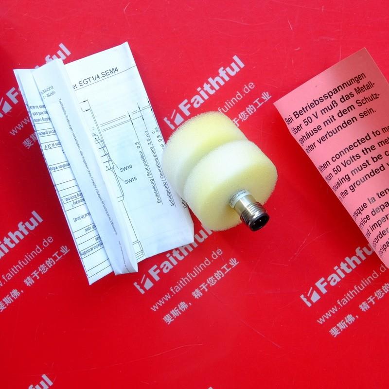 Euchner 033976 安士能全新精密单孔定位行程开关 EGT1-4ASEM4