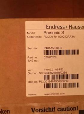 E+HFMU90-R11CA212AA3A超声波物位变送器P401A5010E6