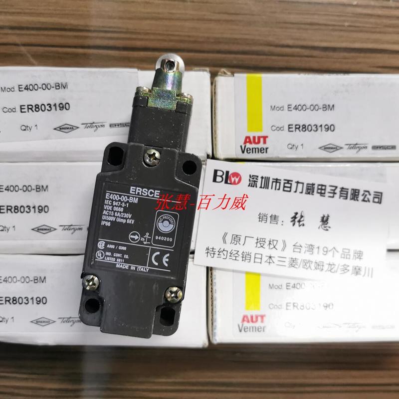 《优惠供应》  ERSCE 行程开关 E400-00-BM  全新原装