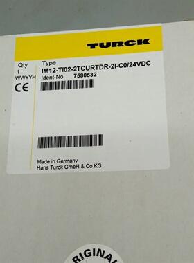 全新原装正品图尔克传感器IM12-TI02-2TCURTDR-2I-C0/24VDC