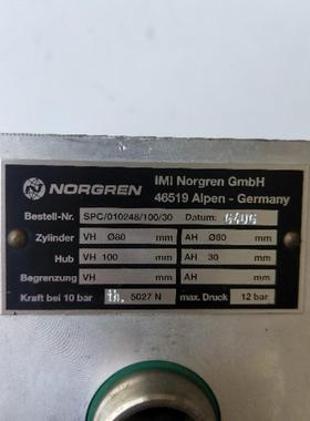 全新正品  SPC/010248/100/30 实物拍摄 现货无包装 NORGREN