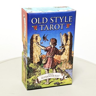 古体韦特 12*7cm 78张天地盖礼盒 双面压纹桌游 维特塔罗礼盒装