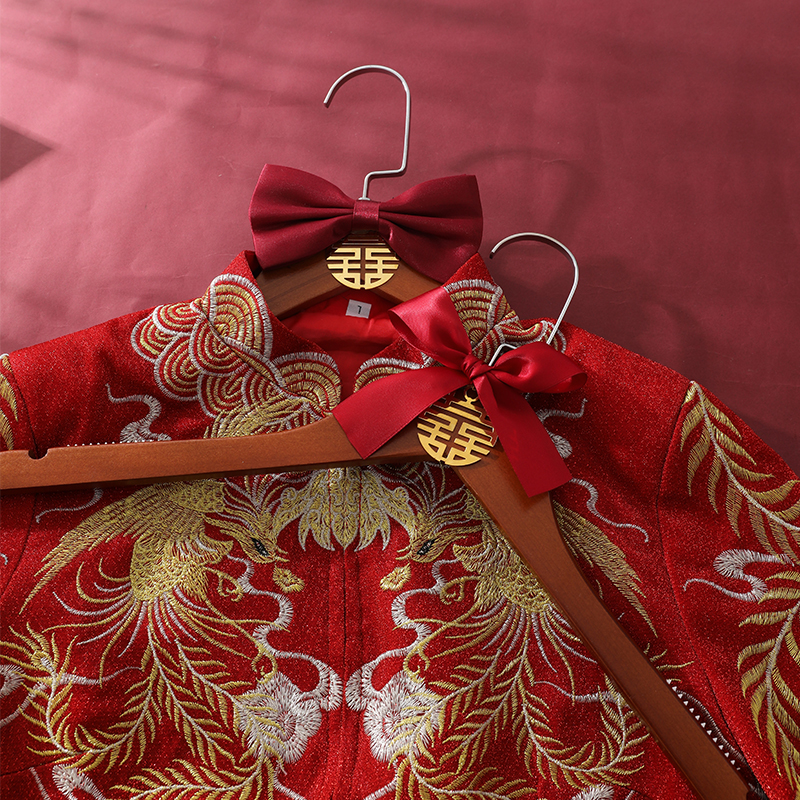 中式新娘新郎衣挂结婚陪嫁喜字